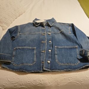 Zara Blue Jean Jacket